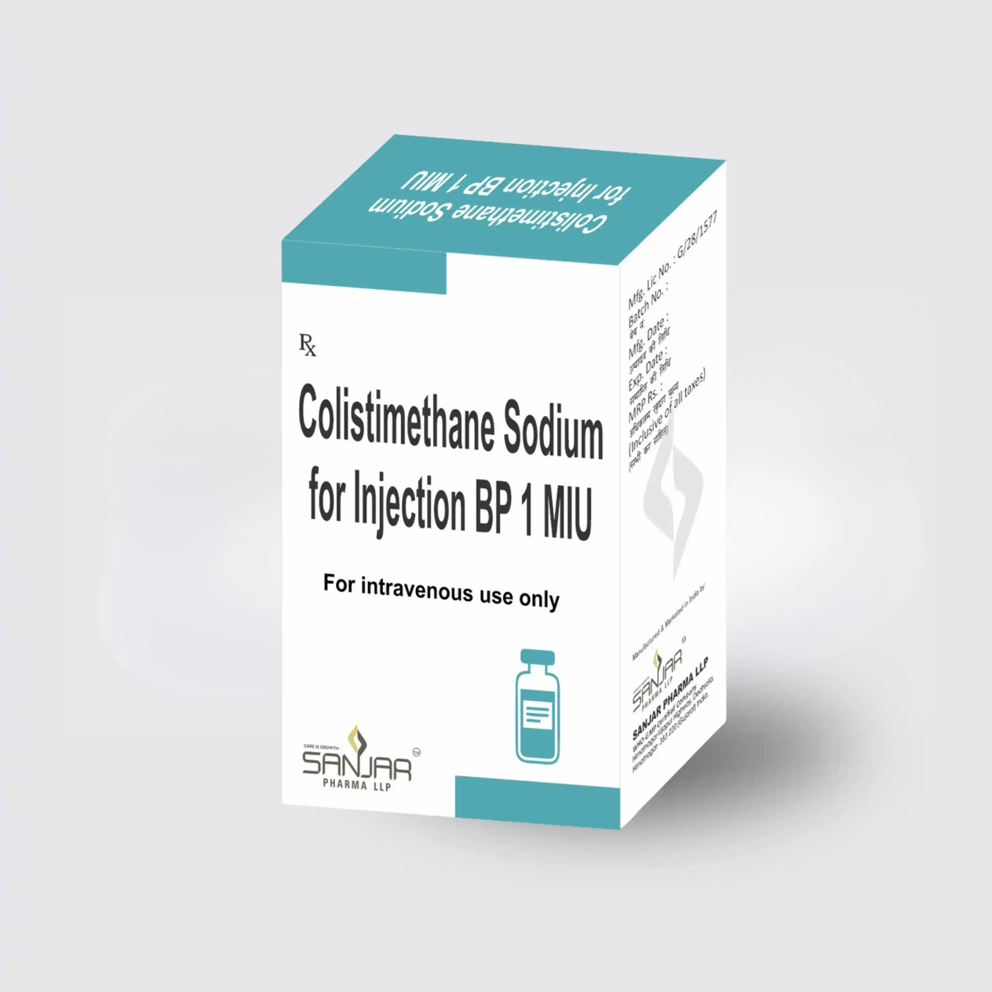 Colistimethane Sodium for Injection BP 1 MIU