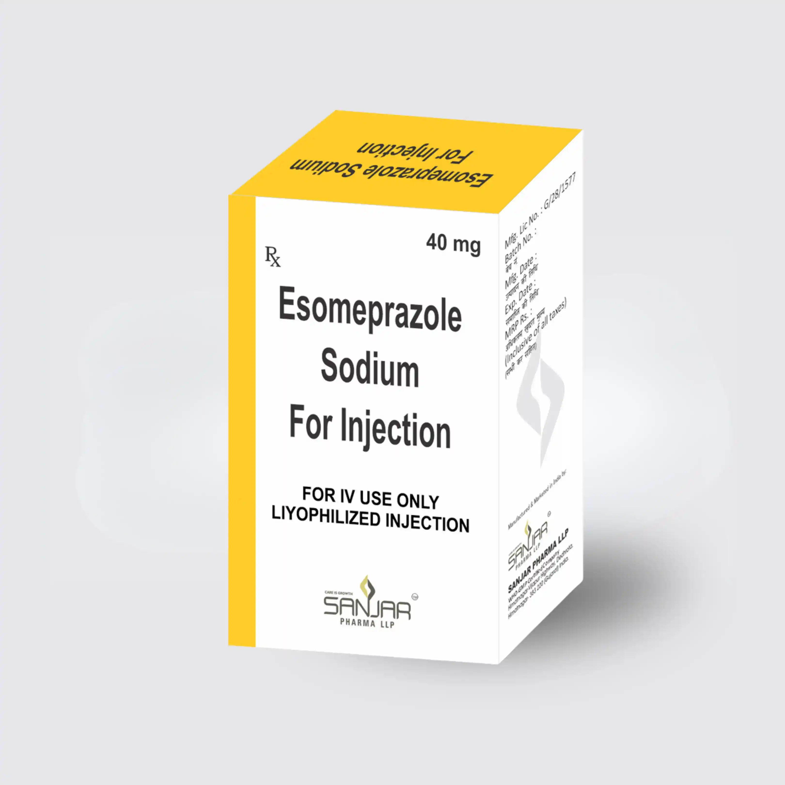 Esomeprazole Sodium for Injection