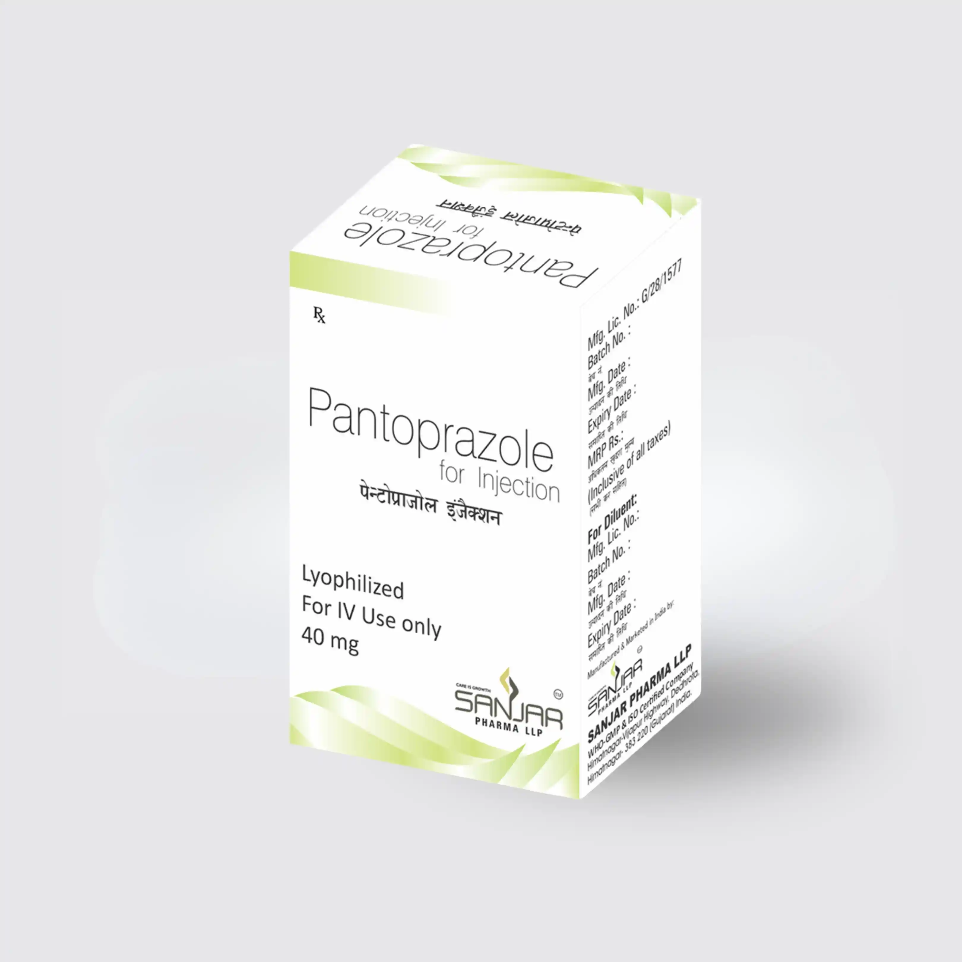 Pantoprazole For Injection