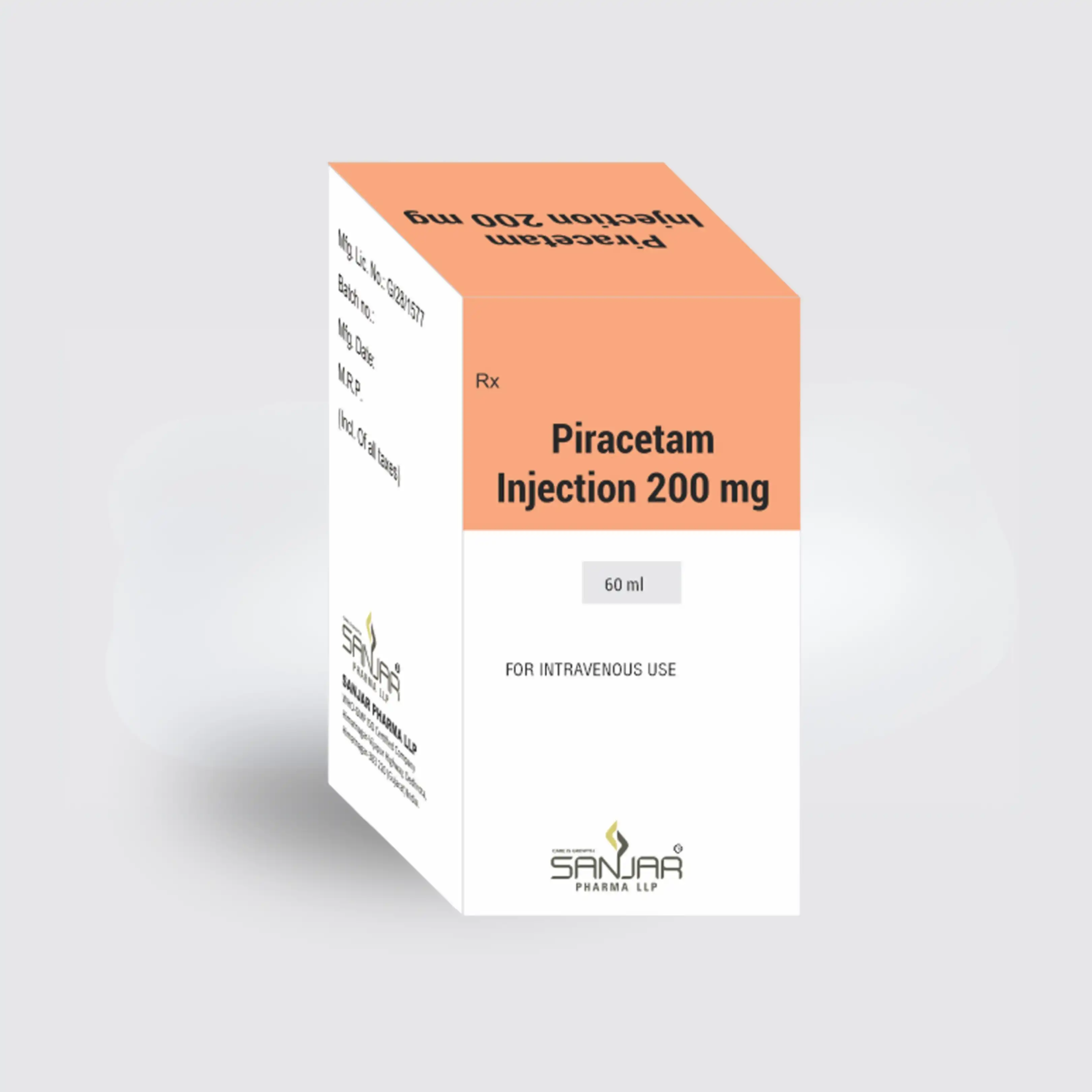 Piracetam Injection 200 mg