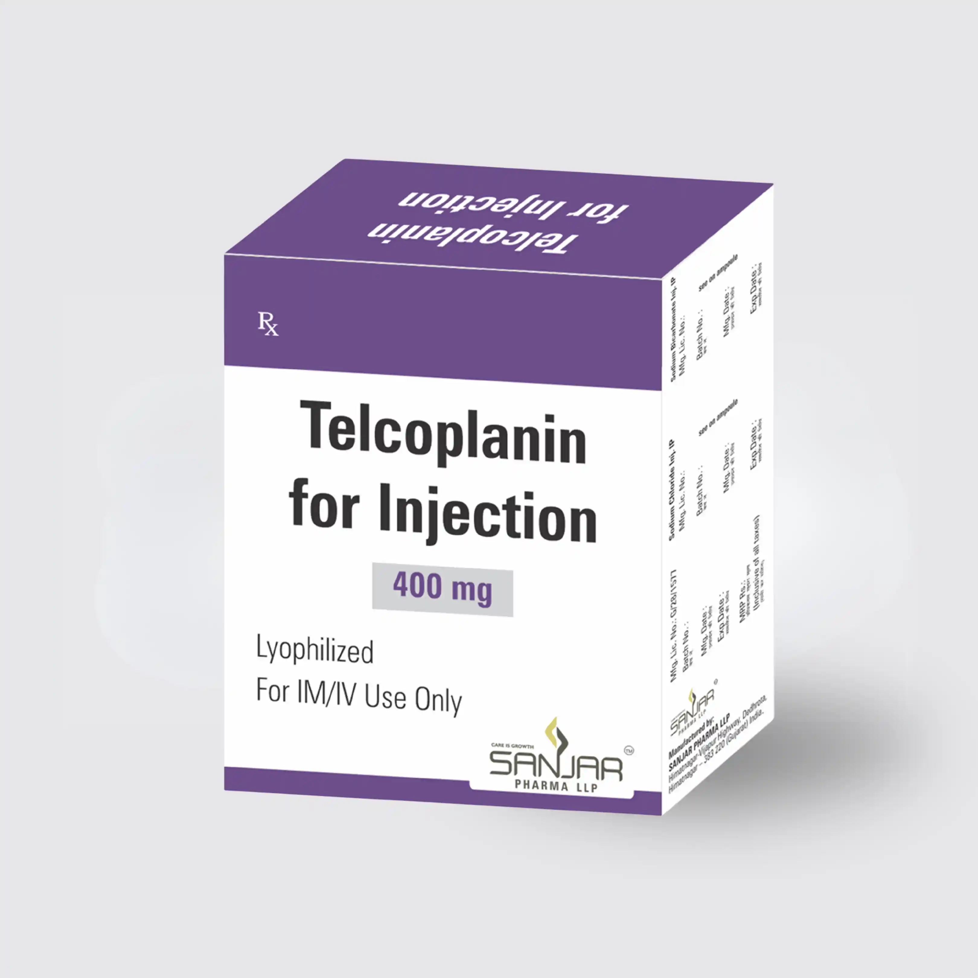 Telcoplanin For Injection 400 mg